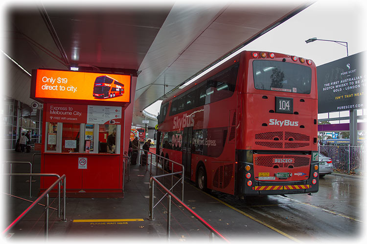 SkyBus in Melbourne