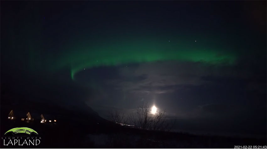 Looking for the Aurora Borealis in Abisko National Park