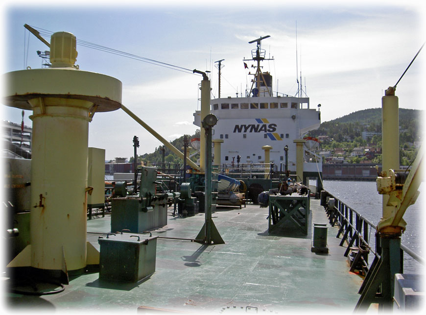 Aladdin's adventure onboard M/T Framnäs