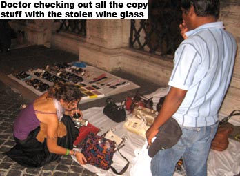 A lot of cheap low quality stuff