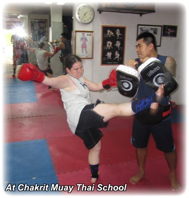 Aladdin's adventure at Chacrit Muay Thai School in a flooded Bangkok/ FUNKY TOWN