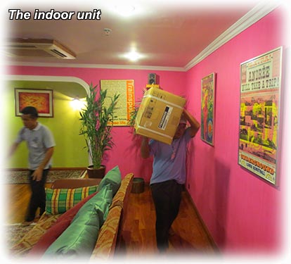 Aladdin's adventure with DAIKIN FTKD28HV2S Inverter in FUNKY TOWN/ Bangkok
