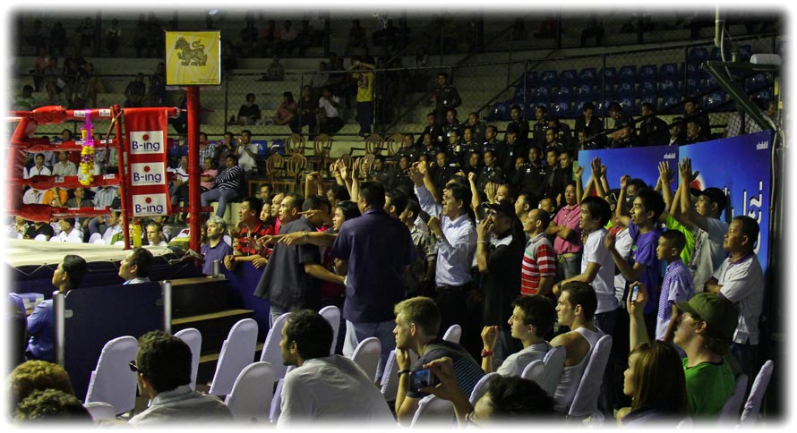 Aladdin's adventure at Rajadamnern Stadium in FUNKY TOWN/ Bangkok