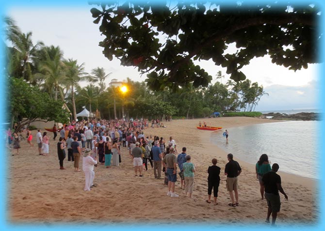 Aladdin's Luau adventure at Paradise Clove
