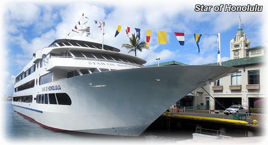 Aladdin's whale watching adventure with Star of Honolulu