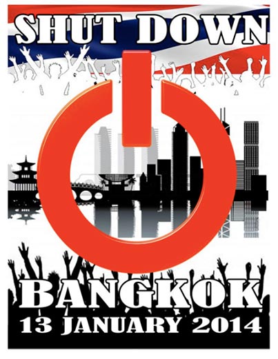 SHUT DOWN Bangkok with People's Democratic Reform Committee (PDRC) and Suthep Thaugsuban