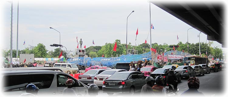 Red shirt rally in Lumpini - May 2010