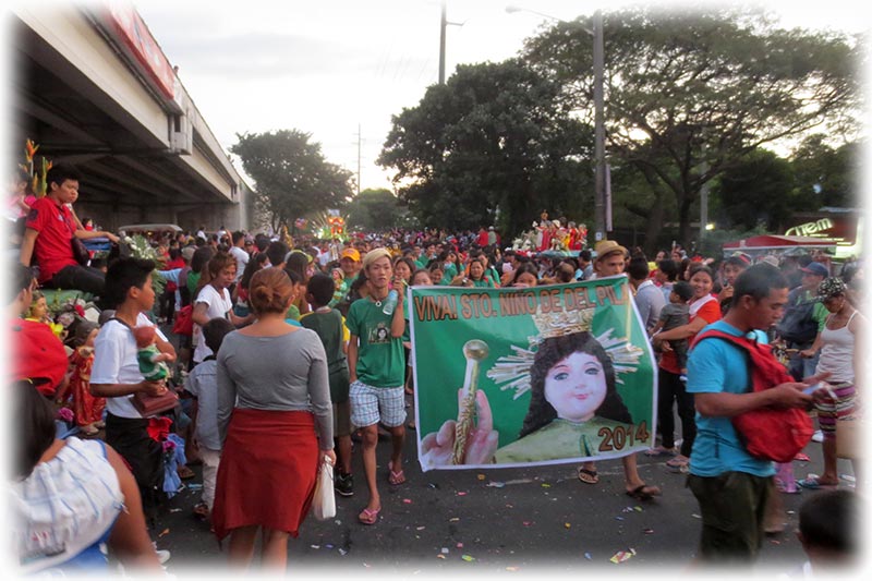 Aladdin's adventure on the feast day of Sto. Niño in Manila
