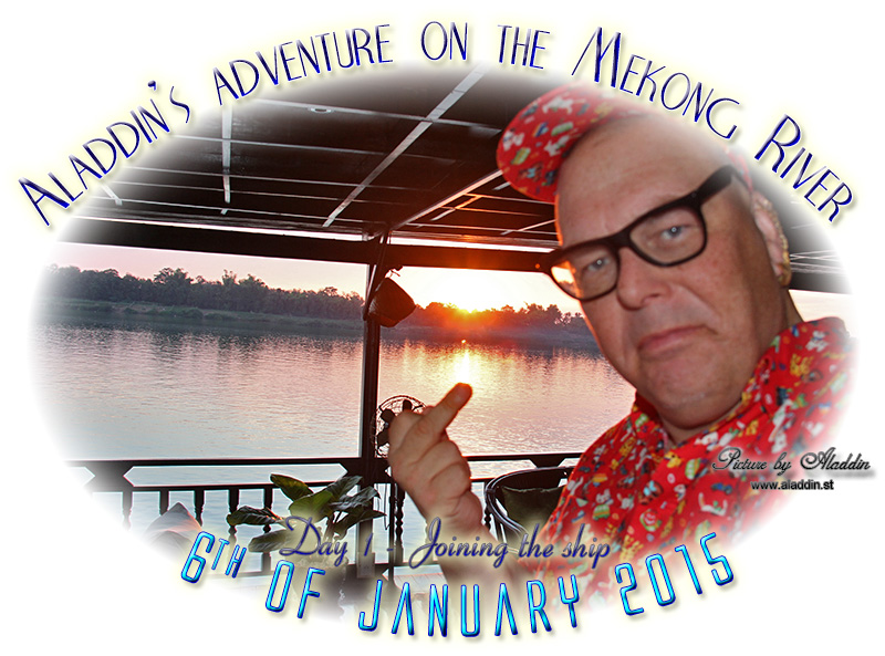 Aladdin's adventure with The Vat Phou Mekong cruise - Visa run to Laos