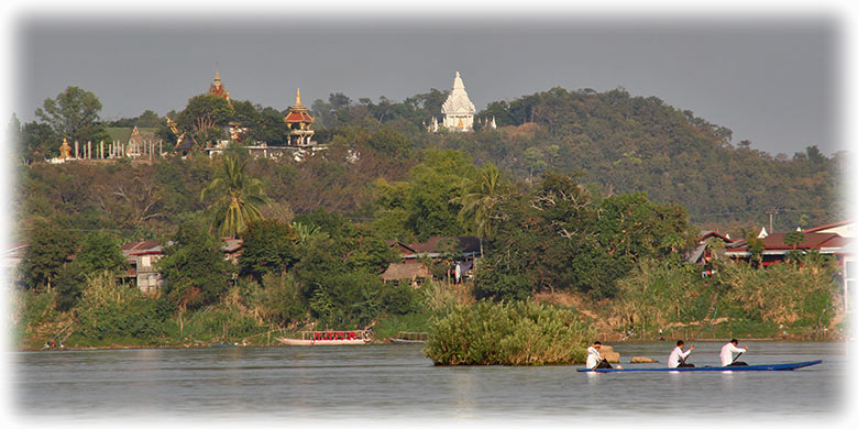 Aladdin's adventure with The Vat Phou Mekong cruise - Visa run to Laos