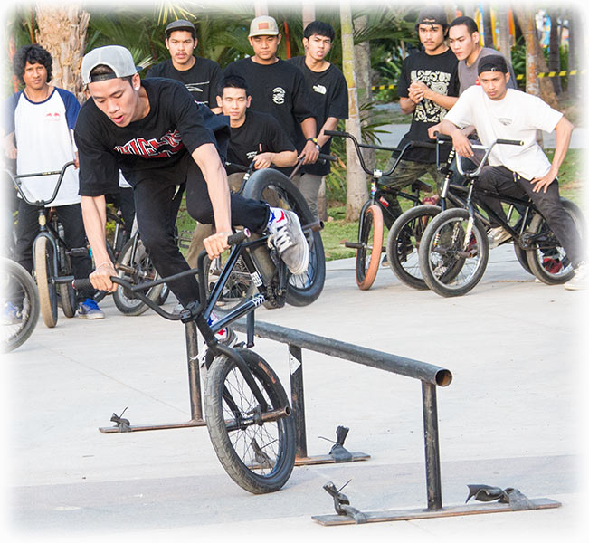 Udon Thani - Nong Prachak Sinlapakhom Park - BMX Street Jam