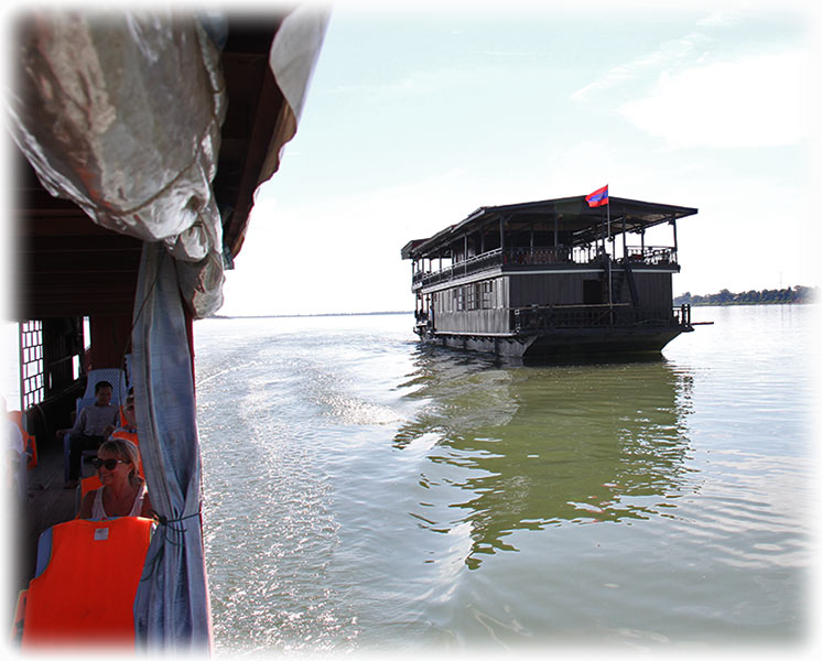 Aladdin's adventure with The Vat Phou Mekong cruise on Mekong River