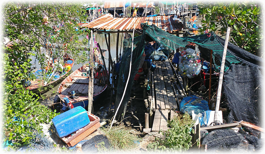 Laem Pak Bia fishing harbour