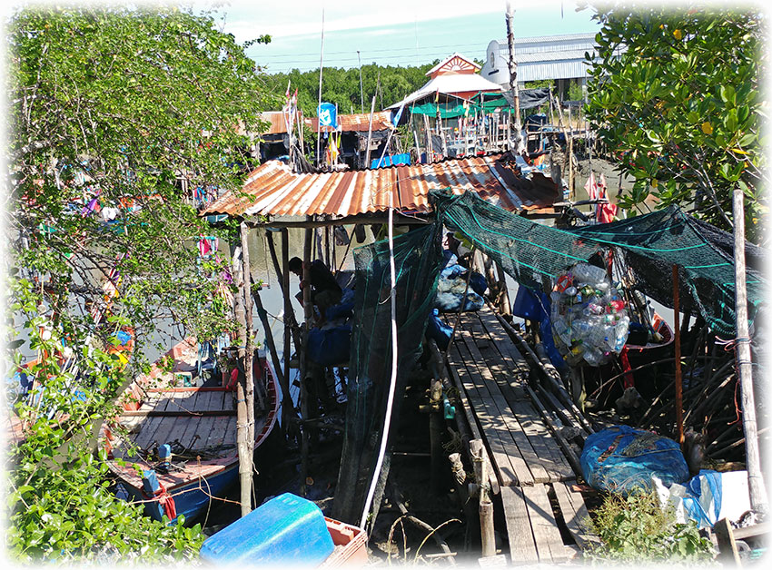 Laem Pak Bia fishing harbour