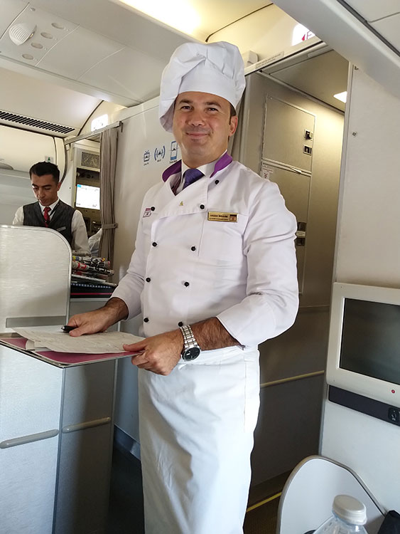 Turkish Airlines flight TK 59 from Bangkok to Istanbul