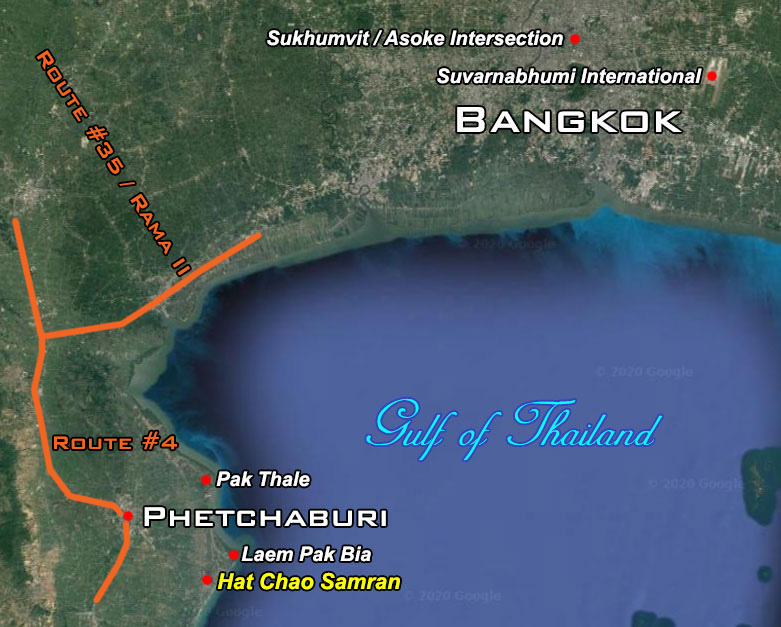 Birding/ Bird watching at Hat Chao Samran, Phetchaburi, Thailand