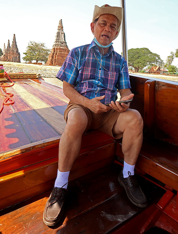 Wat Chaiwatthanaram (วัดไชยวัฒนาราม) in Ayutthaya