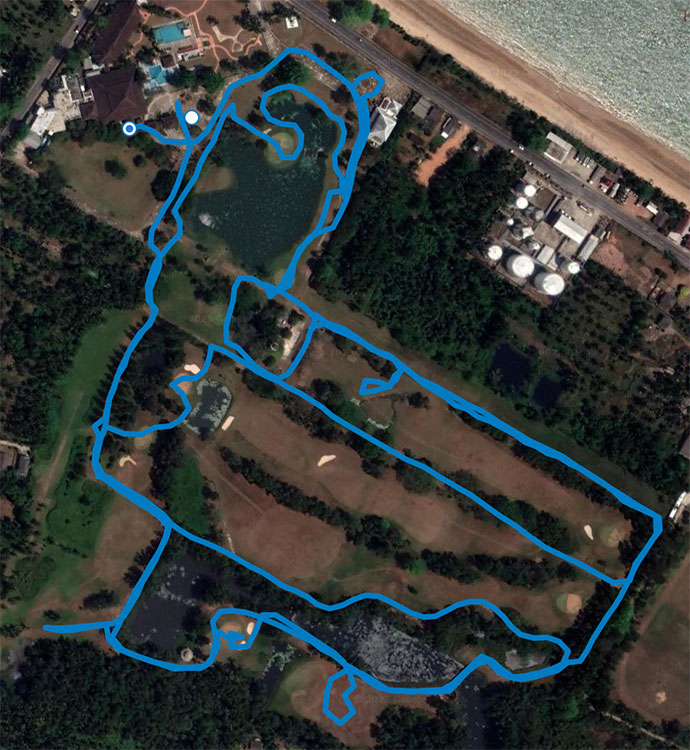 Bird watching at eBird hotspot: Novotel Chumphon Beach Resort & Golf Club