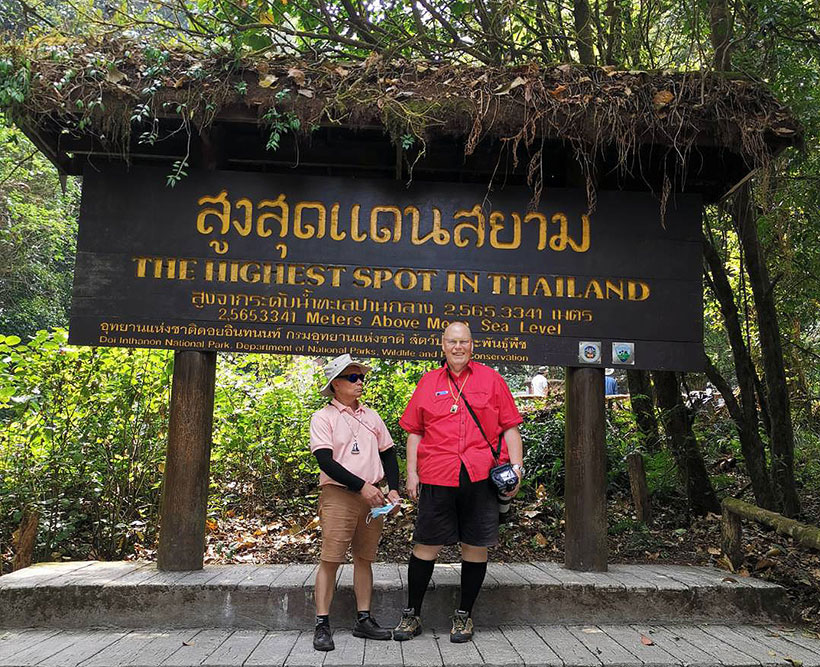 Bird watching in Doi Inthanon