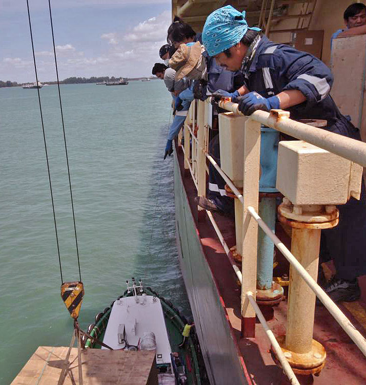 Aladdin's adventure on board M/T Roy Mærsk during the Covid-19 pandemic