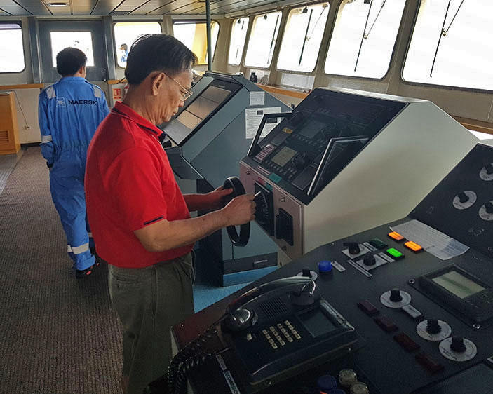 Aladdin's adventure on board m/t Roy Maersk during the Covid-19 pandemic