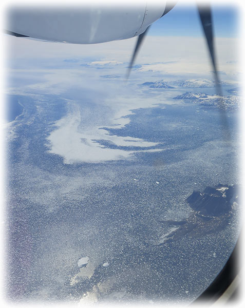 Air Iceland's flight to Narsarsuaq