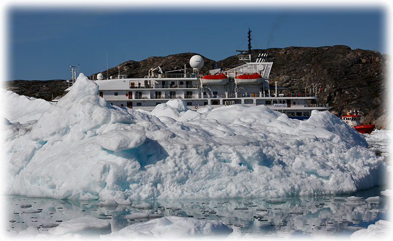 Whale watching in Ilulissat