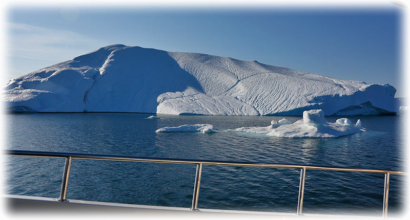 Whale watching in Ilulissat