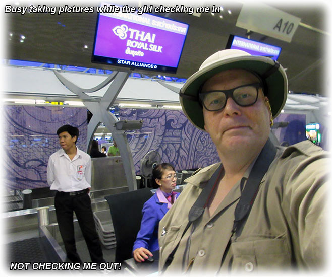 Aladdin's adventure on Suvarnabhumi International Airport