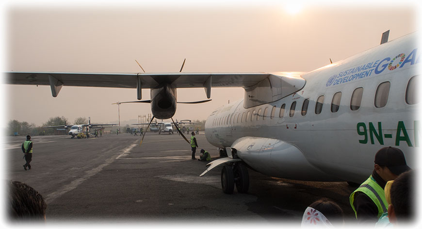 Kathmandu Airport, domestic terminal