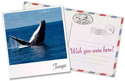 Post card from Tonga