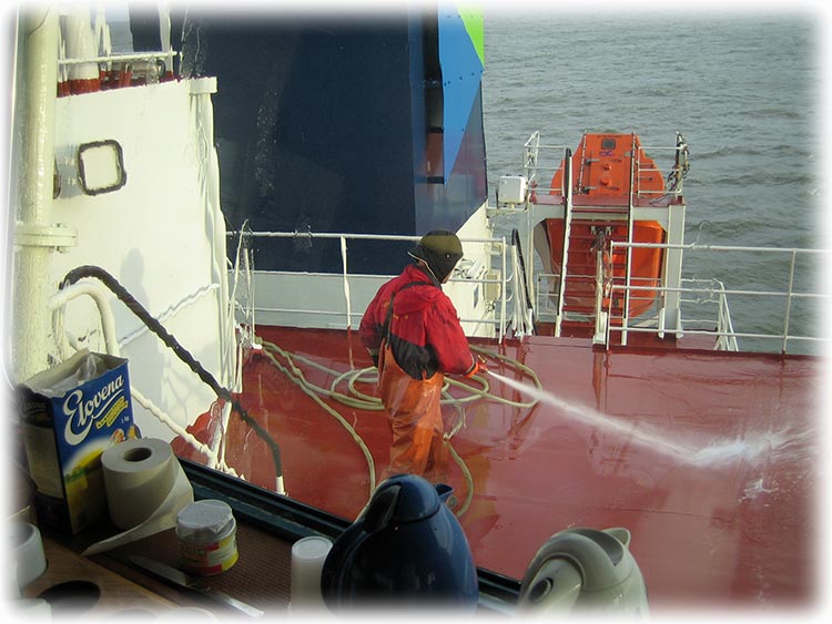 Aladdin's adventure on board M/T Astoria 2004